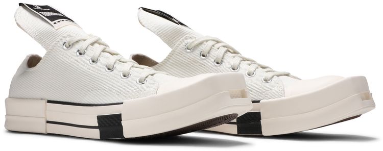 Rick Owens x Converse TURBODRK Chuck 70 Low Lily White