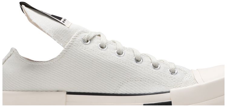 Rick Owens x Converse TURBODRK Chuck 70 Low Lily White
