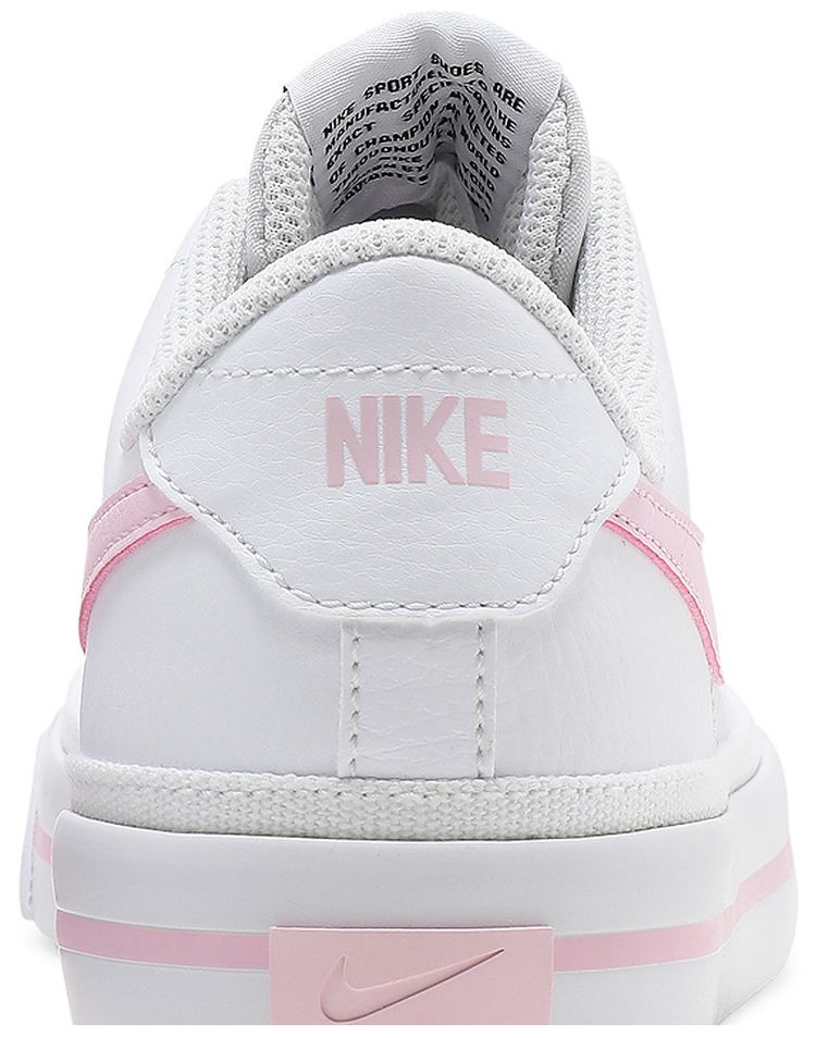Nike Court Legacy GS White Pink Foam