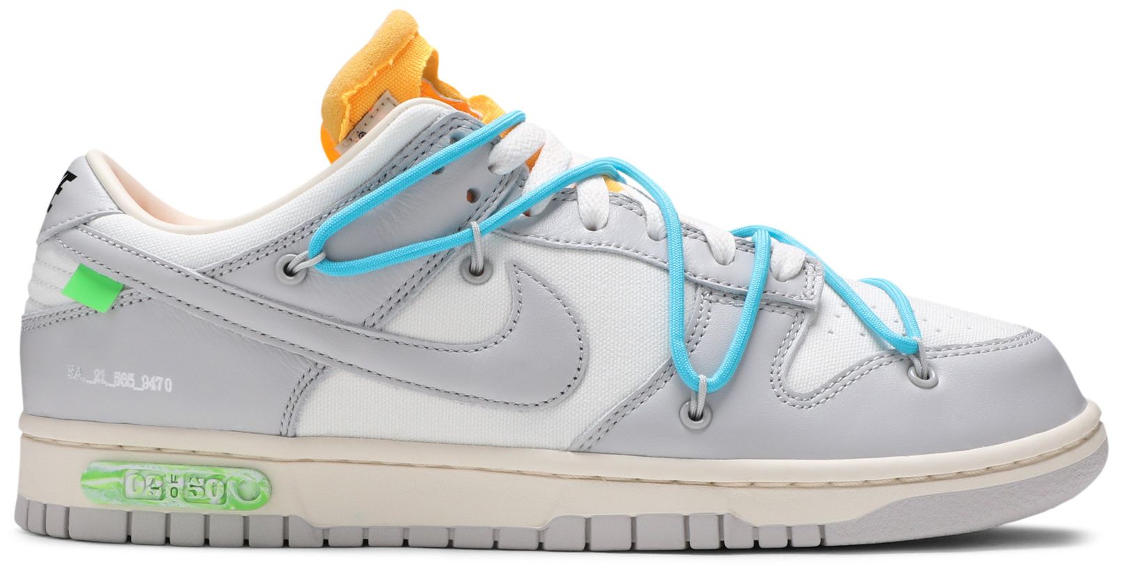 low dunk off white