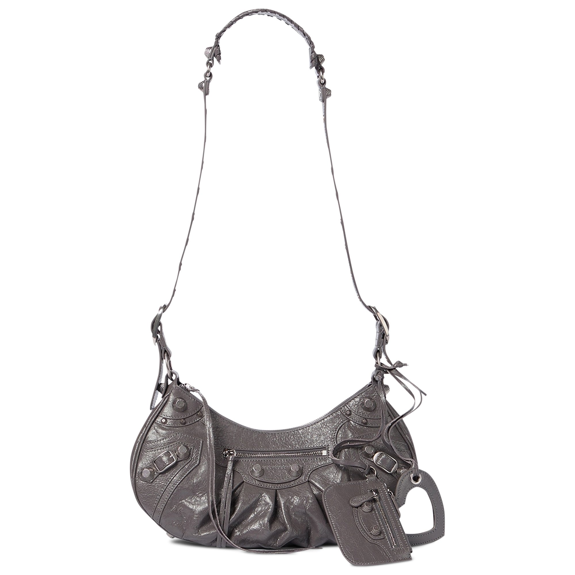 Buy Balenciaga XS Le Cagole Shoulder Bag 'Dark Grey' - 671309 