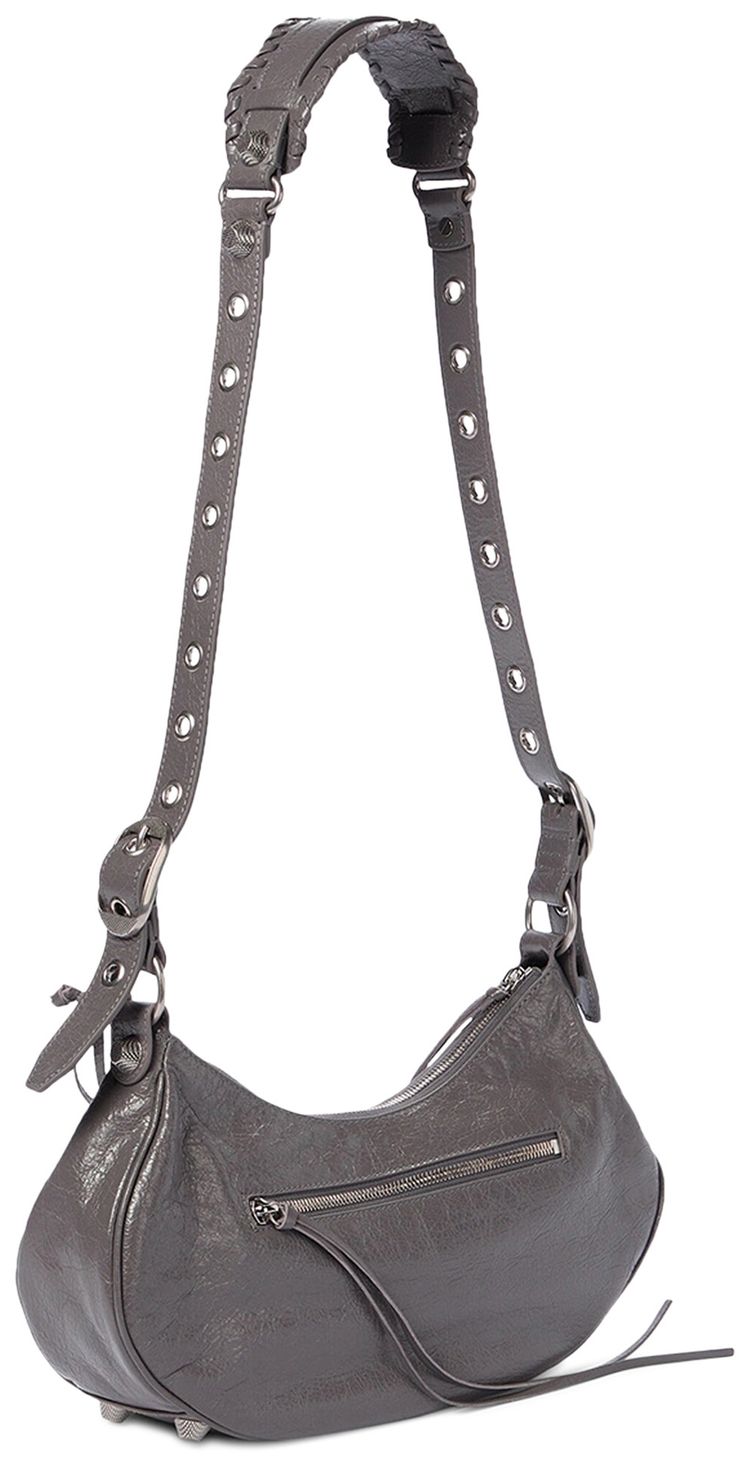 Balenciaga XS Le Cagole Shoulder Bag Dark Grey