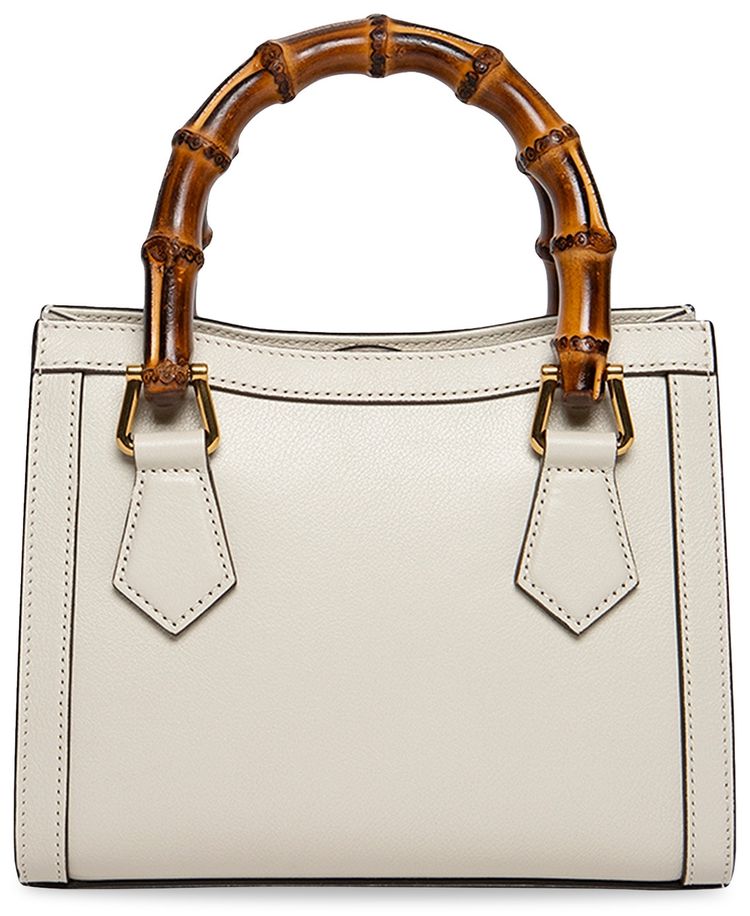 Gucci Diana Mini Tote Bag WhiteOrange Fluo