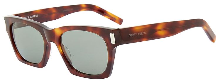 Saint Laurent Sunglasses Havana Green