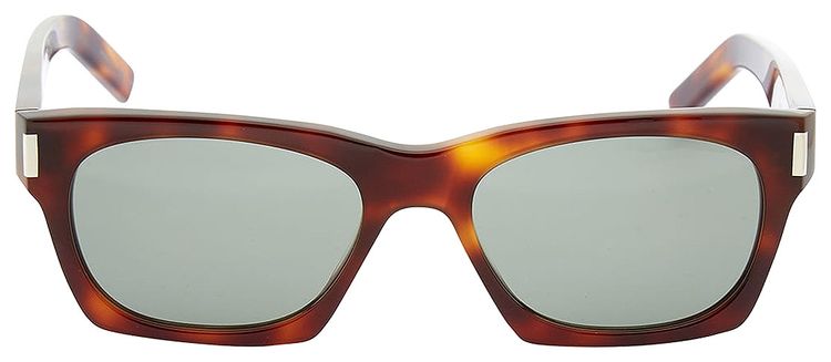 Saint Laurent Sunglasses Havana Green