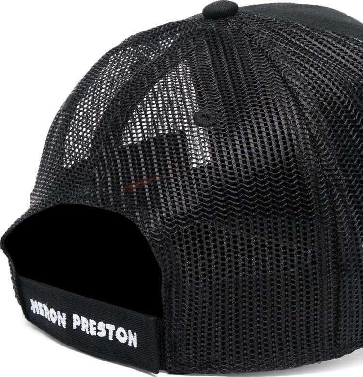 Heron Preston HP Trading Trucker Hat Black