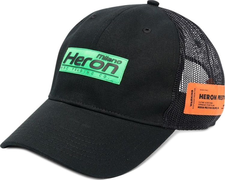 Heron Preston HP Trading Trucker Hat 'Black'