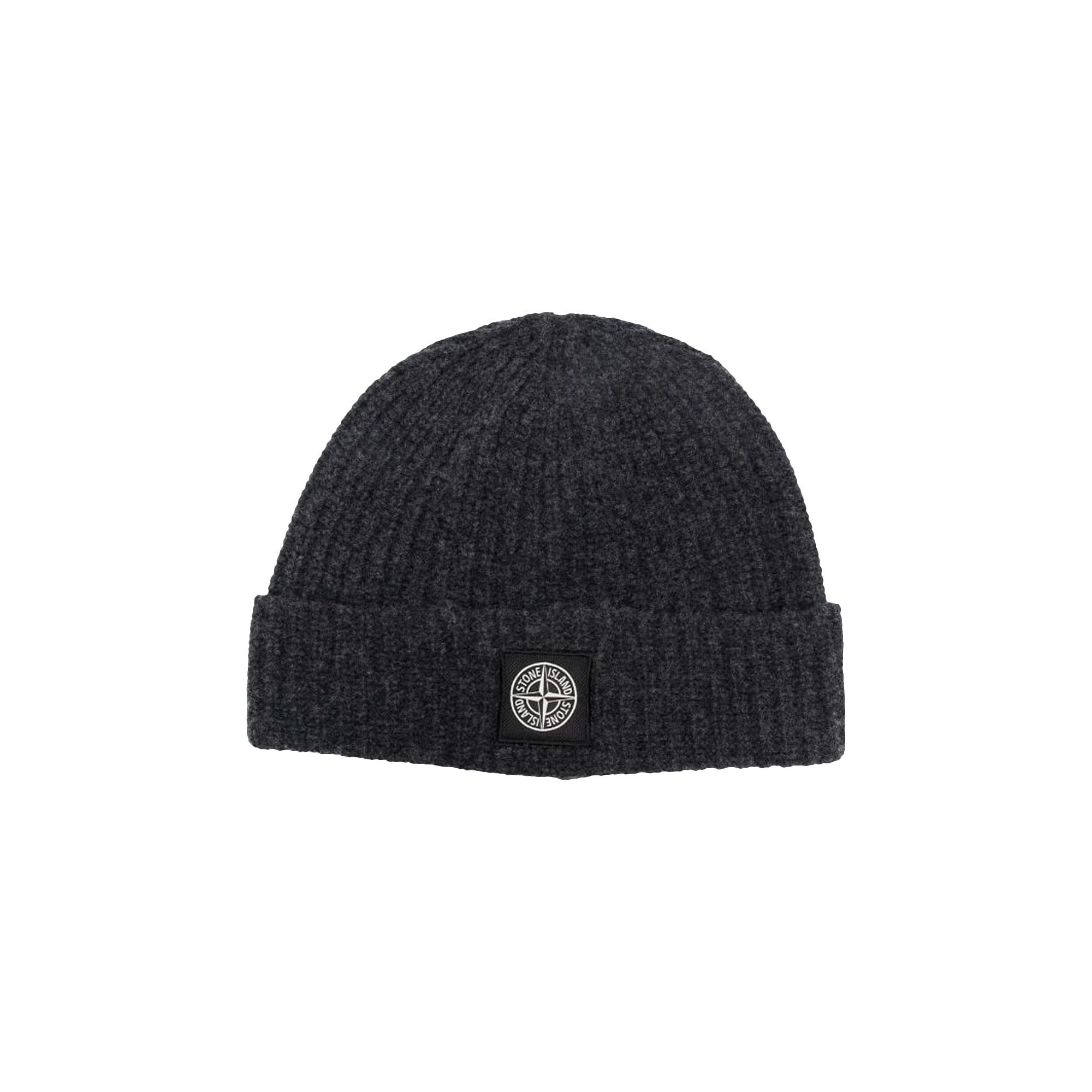 Stone Island Patch Logo Beanie 