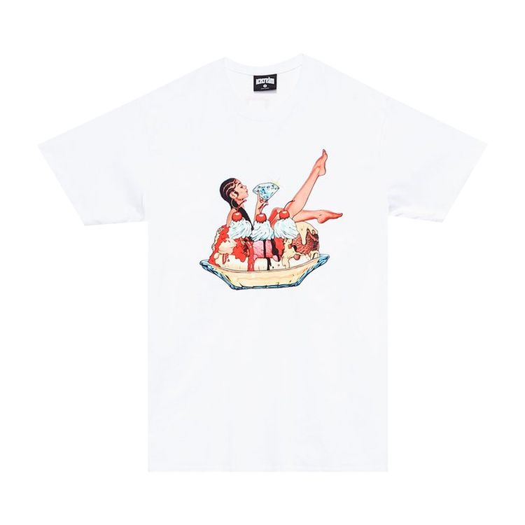Icecream Veronica Short Sleeve Tee White