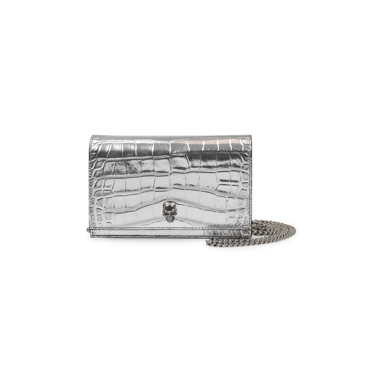 Alex 059 Buy Alexander McQueen Skull Mini Bag 'Metallic Silver ...