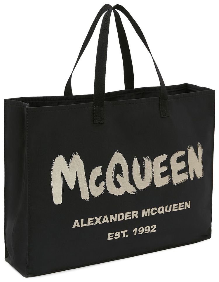 Alexander McQueen City EW Tote Black