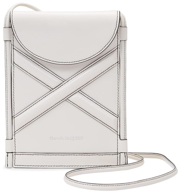 Alexander McQueen The Curve Micro Bag Beige