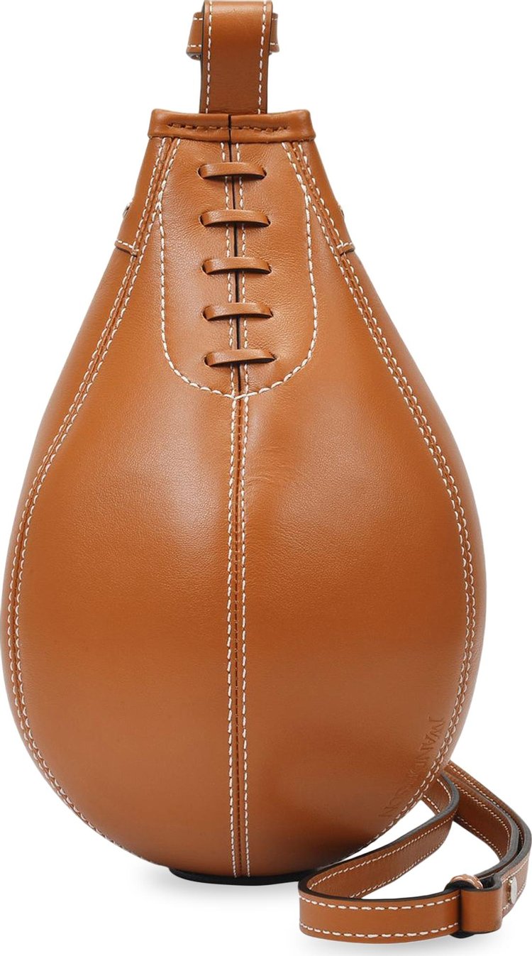 JW Anderson Small Punch Bag 'Pecan Brown'