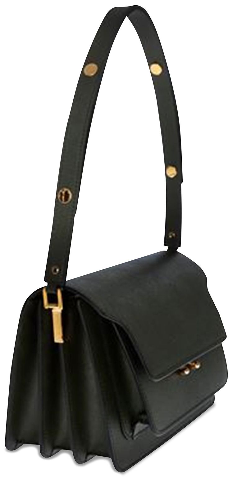 Marni Trunk Bag Medium Forest Green