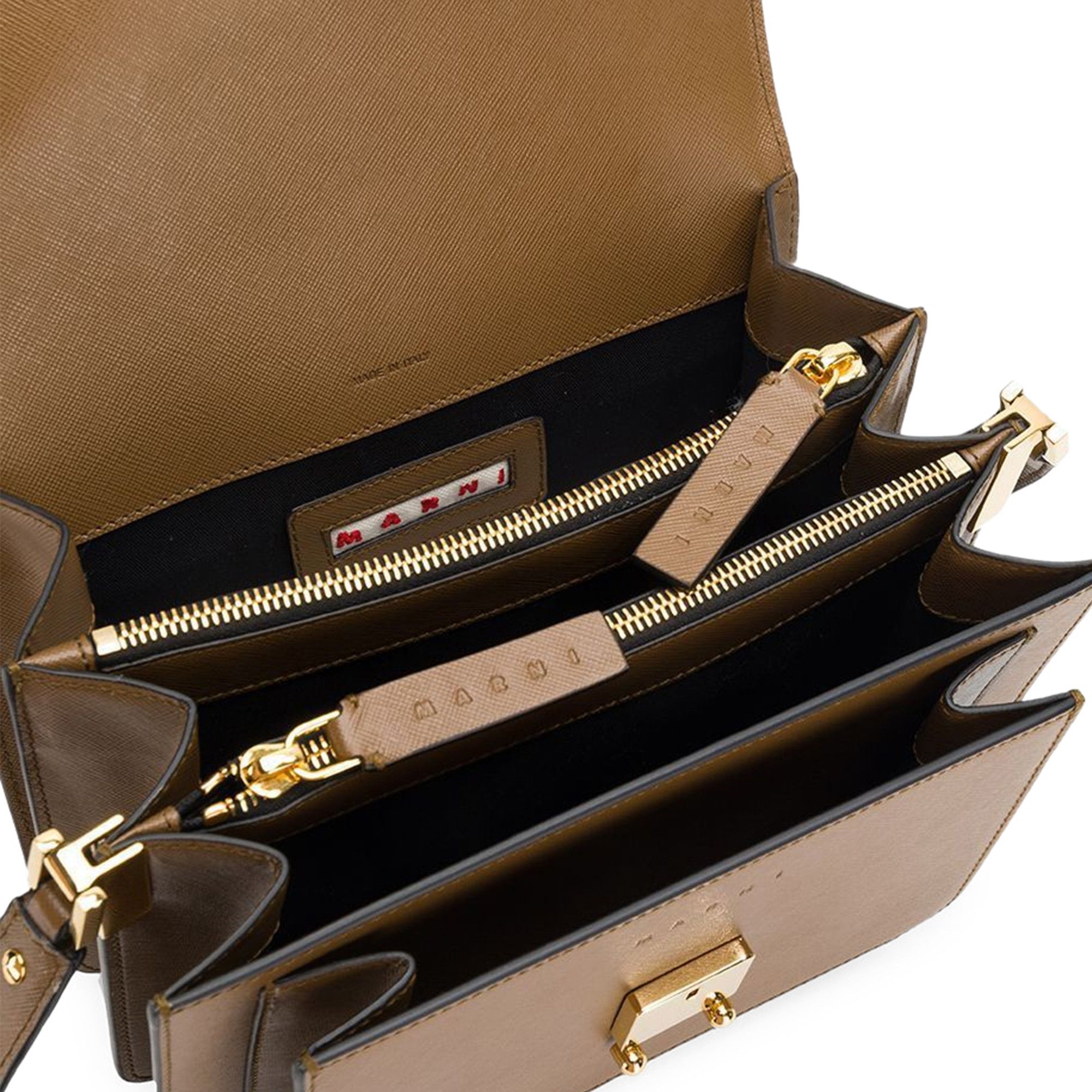 MARNI｜ (Trunk Bag (SBMPN09NO1 LV520 ZM28N)) Buy Marni Trunk Bag Medium 'Cigar' - SBMPN09NO1 LV520 ZM28N