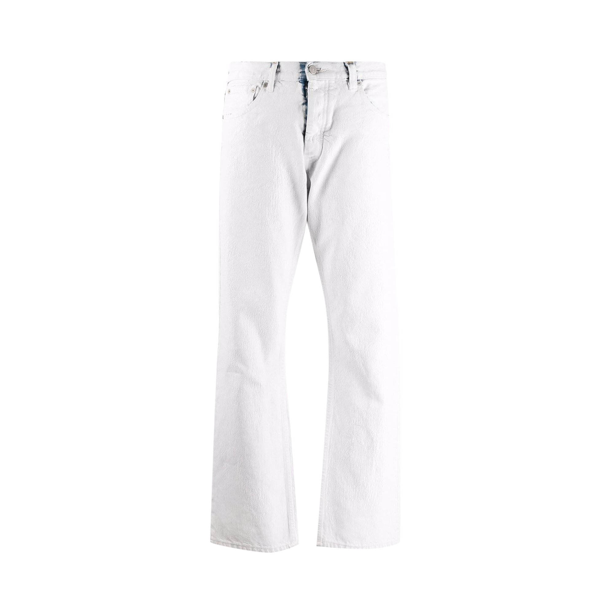 Maison Margiela Painted Jeans 'White' | GOAT