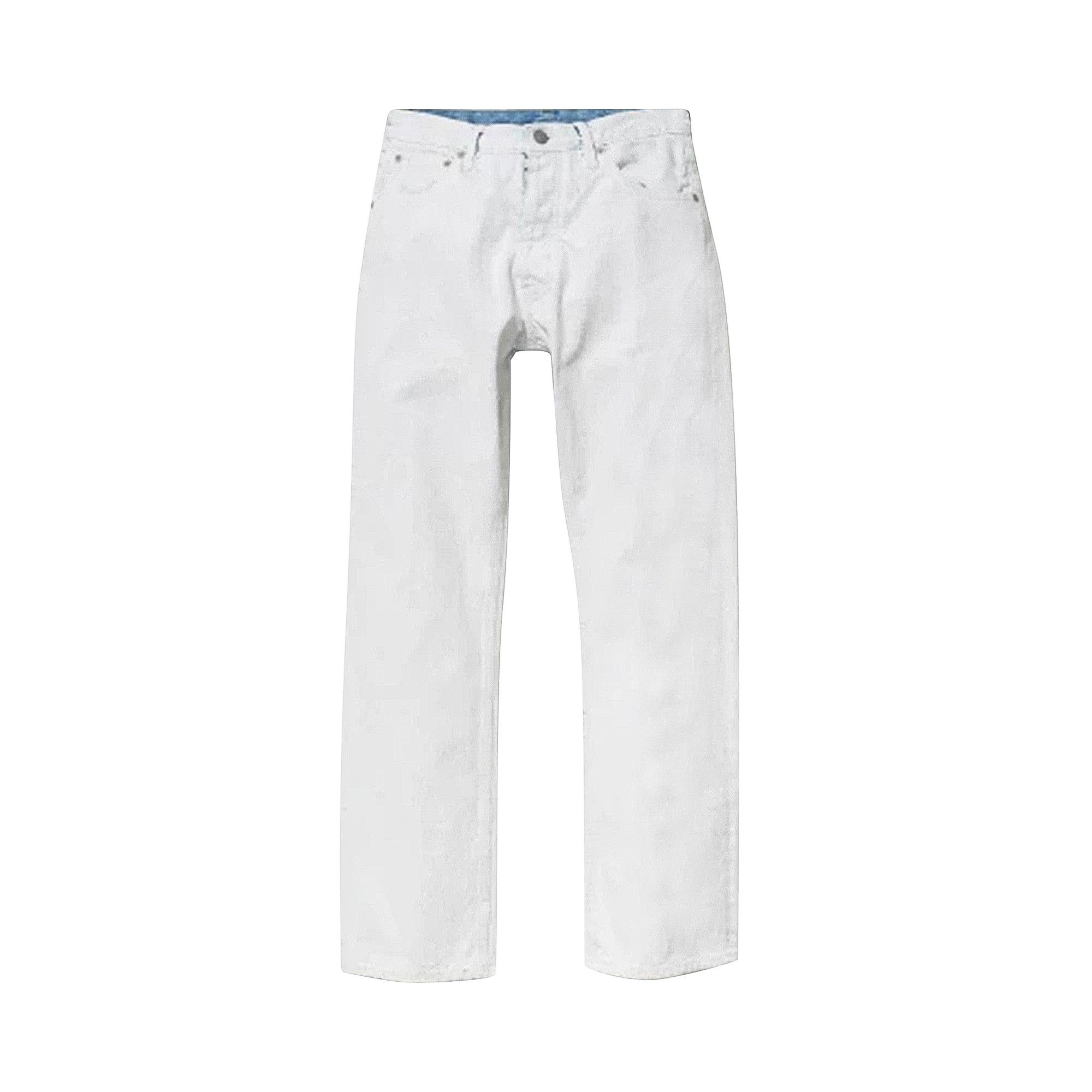 White painted new arrivals jeans