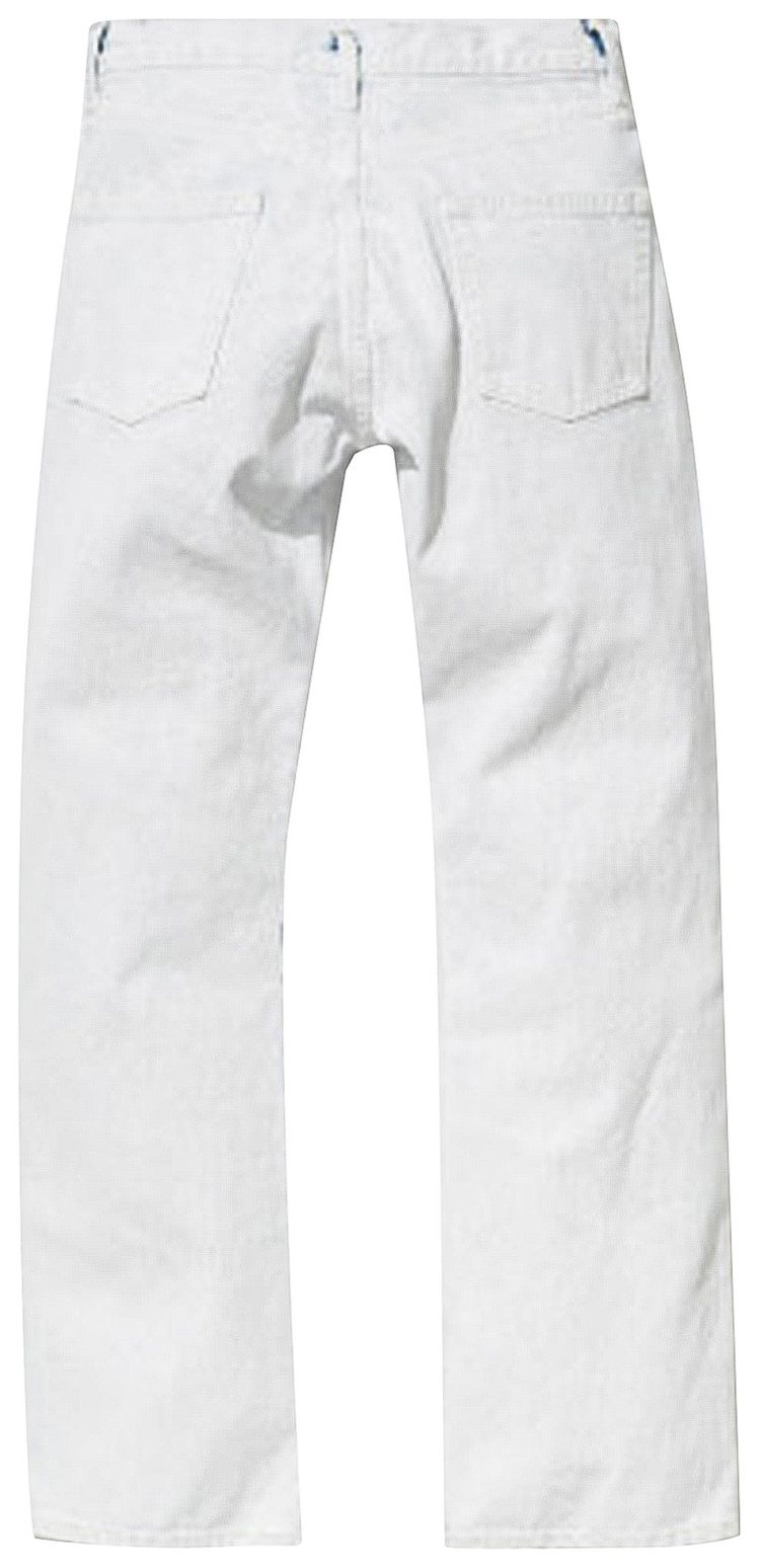 Maison Margiela Painted Jeans White