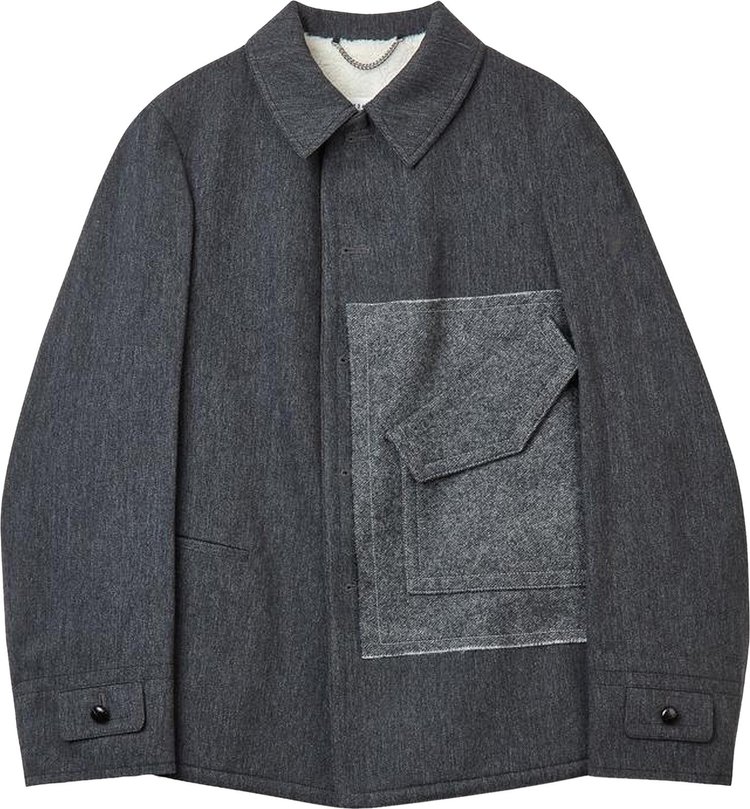 Maison Margiela External Pocket Jacket Dark Grey