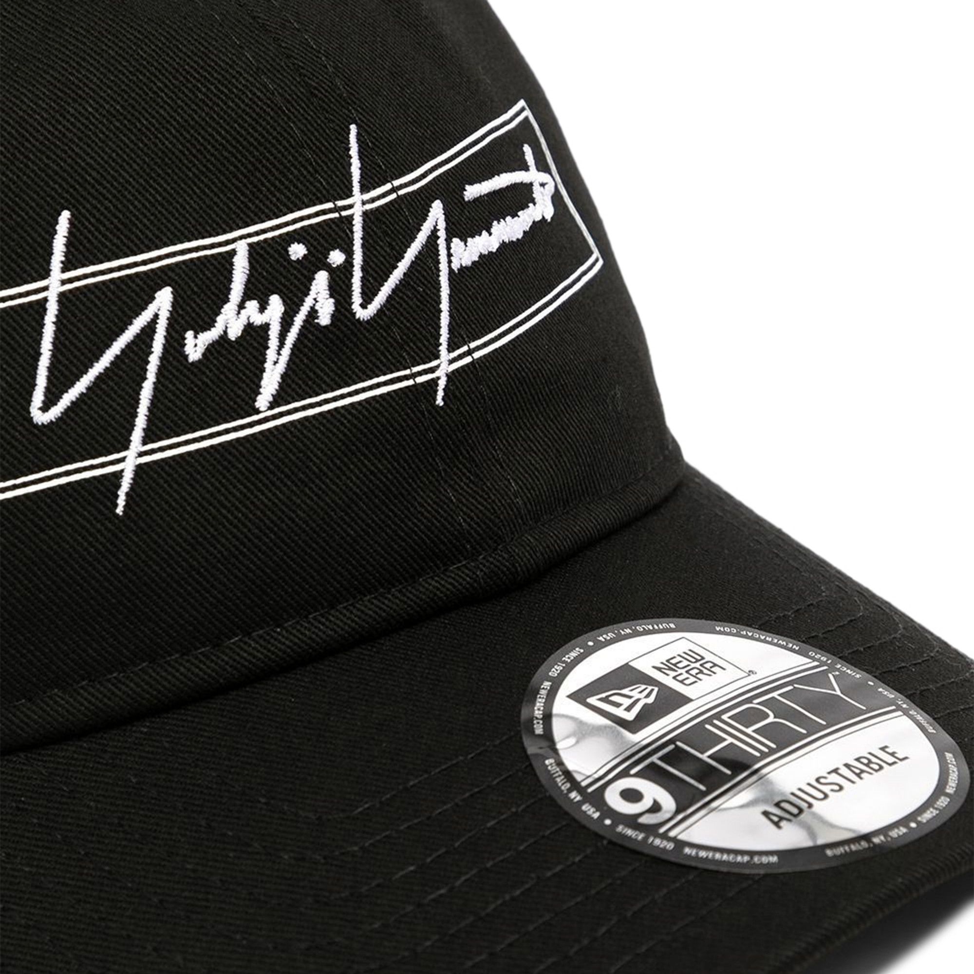 Buy Yohji Yamamoto Pour Homme Box Logo Cap 'Black' - HX H65