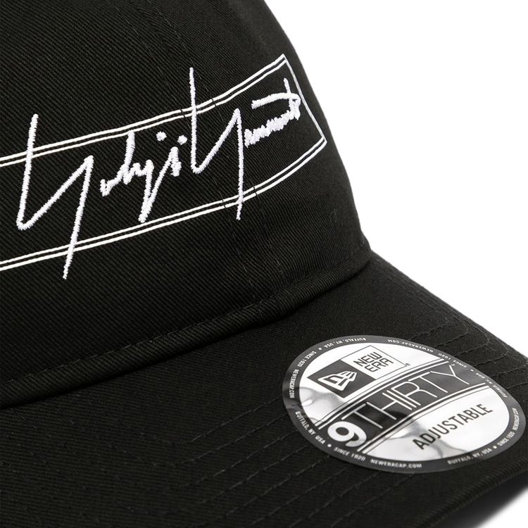 Yohji Yamamoto Pour Homme Box Logo Cap Black