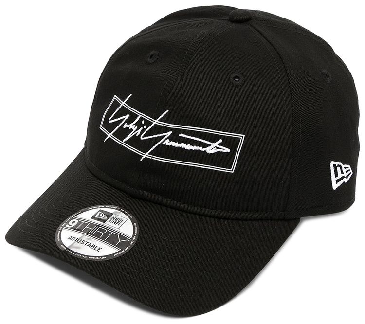 Yohji Yamamoto Pour Homme Box Logo Cap Black