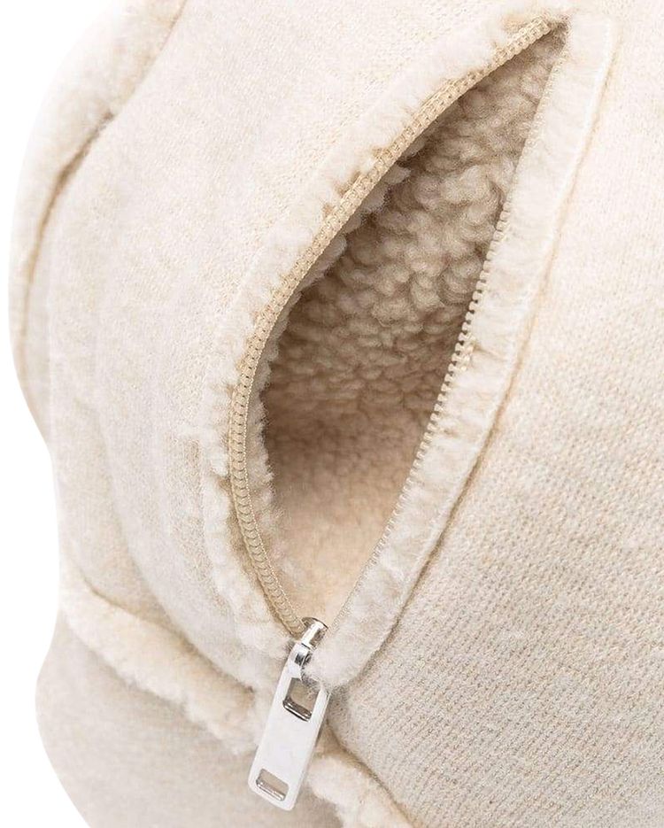 MM6 Maison Margiela Teddy Bear Crossbody Bag Beige