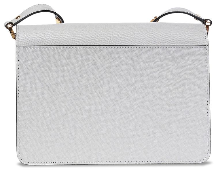 Marni Medium Trunk Shoulder Bag Grey