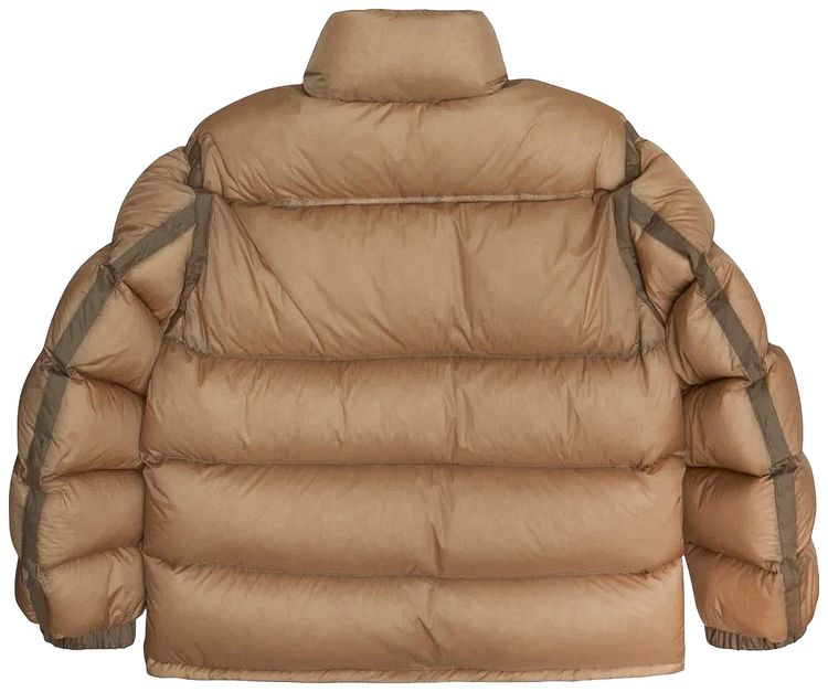 Heron Preston Puffer Jacket Beige