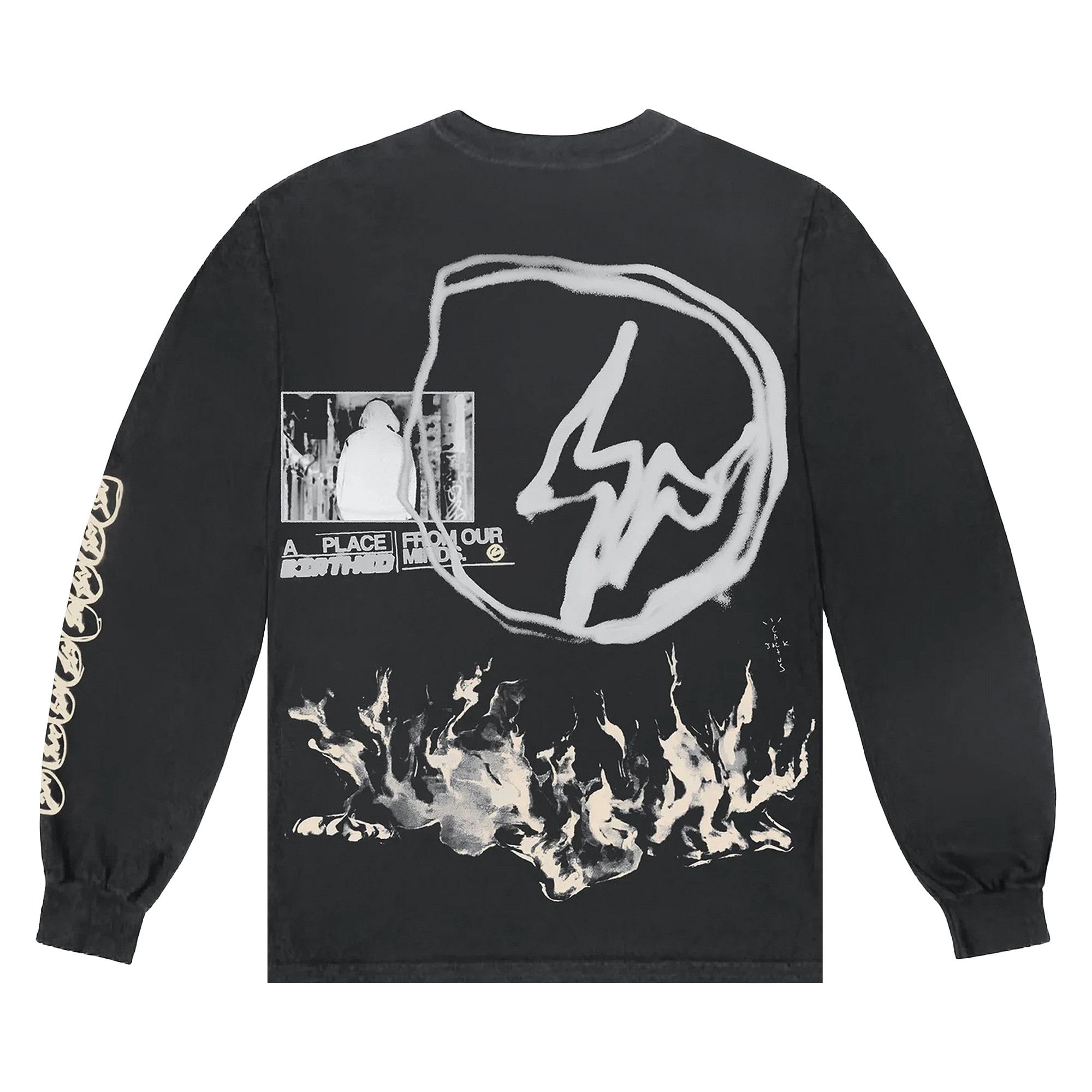 Travis Scott Cactus Jack Reverse L/S Tee, XL | eBay