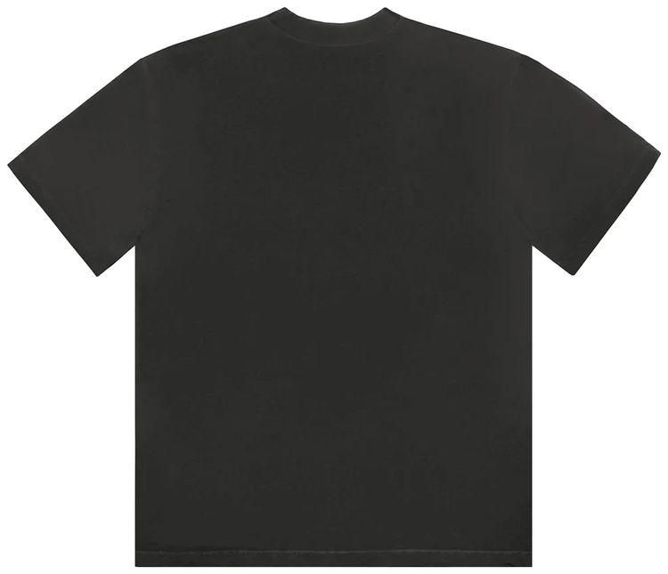 Cactus Jack by Travis Scott For Fragment Pink Sunrise Tee Black
