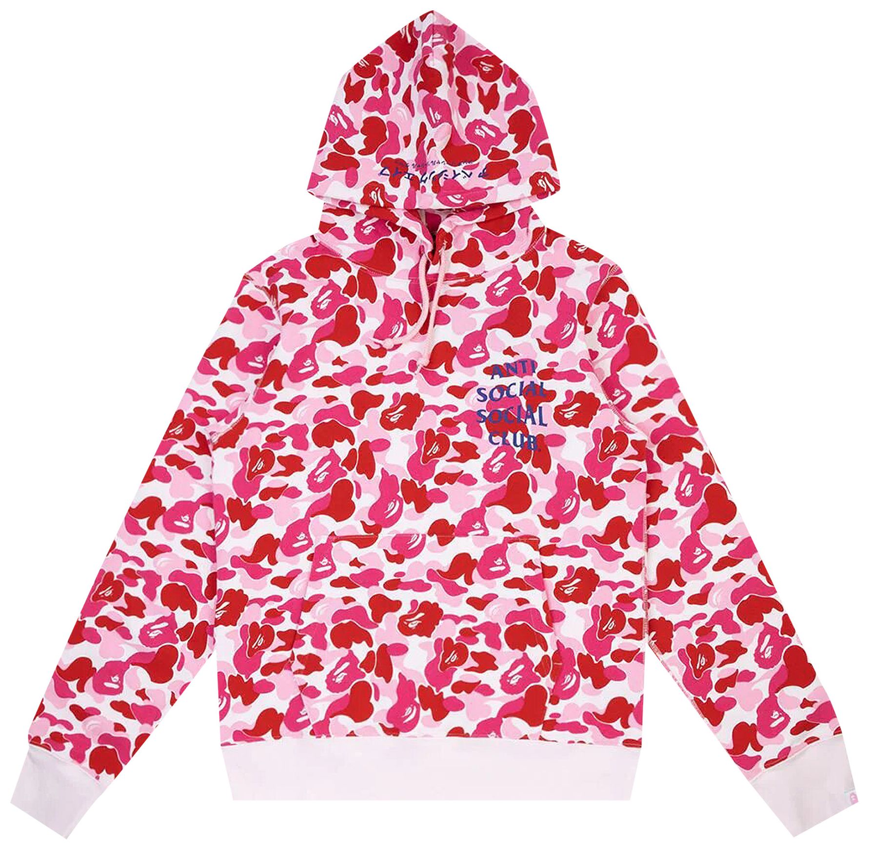 Bape x anti social social club hoodie clearance