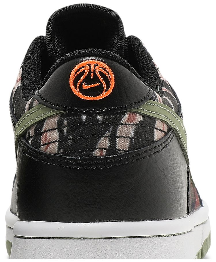 Nike Dunk Low SE GS Black Multi Camo