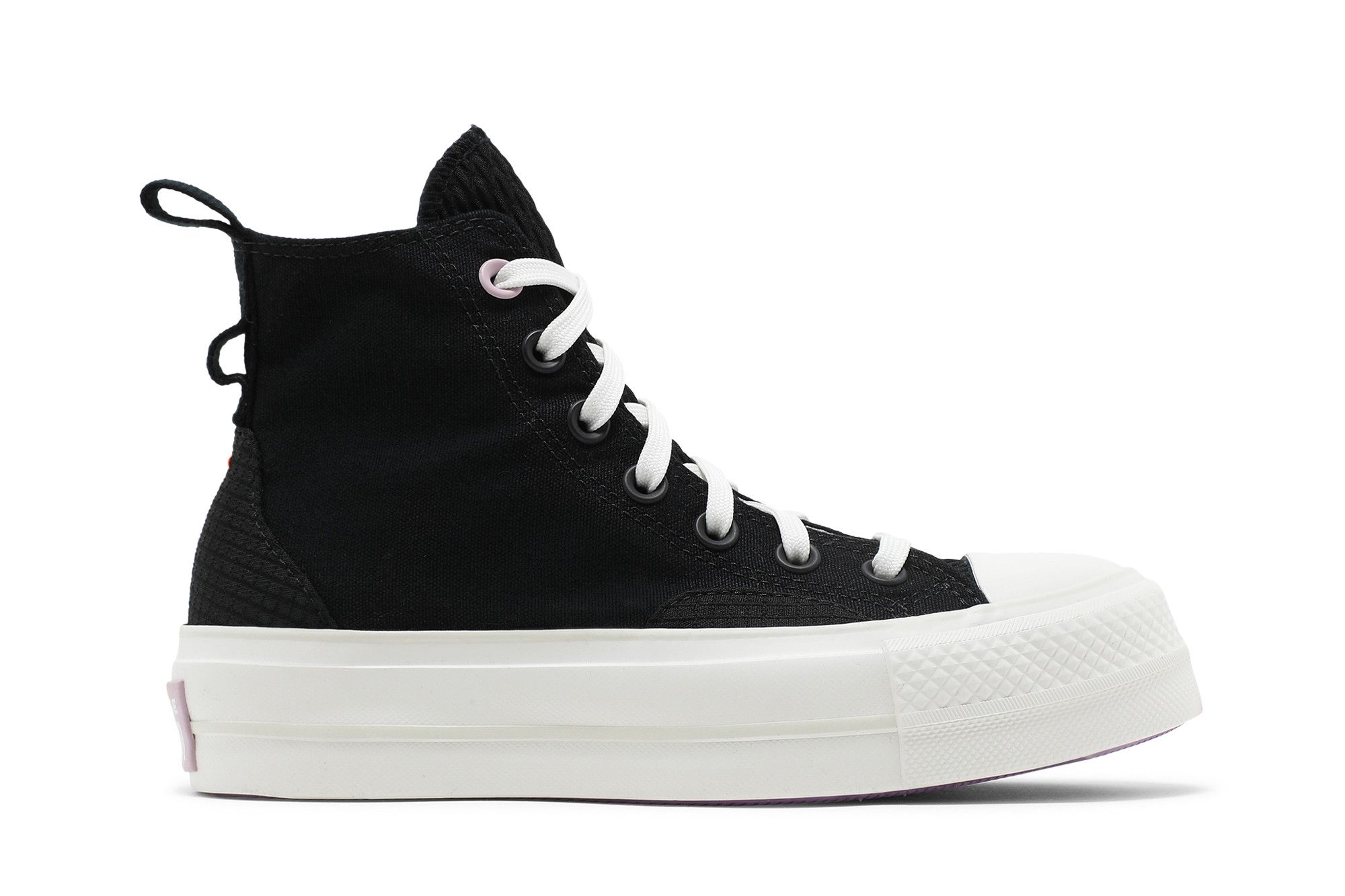 Converse chuck taylor lift outlet platform hi black mesh exclusives