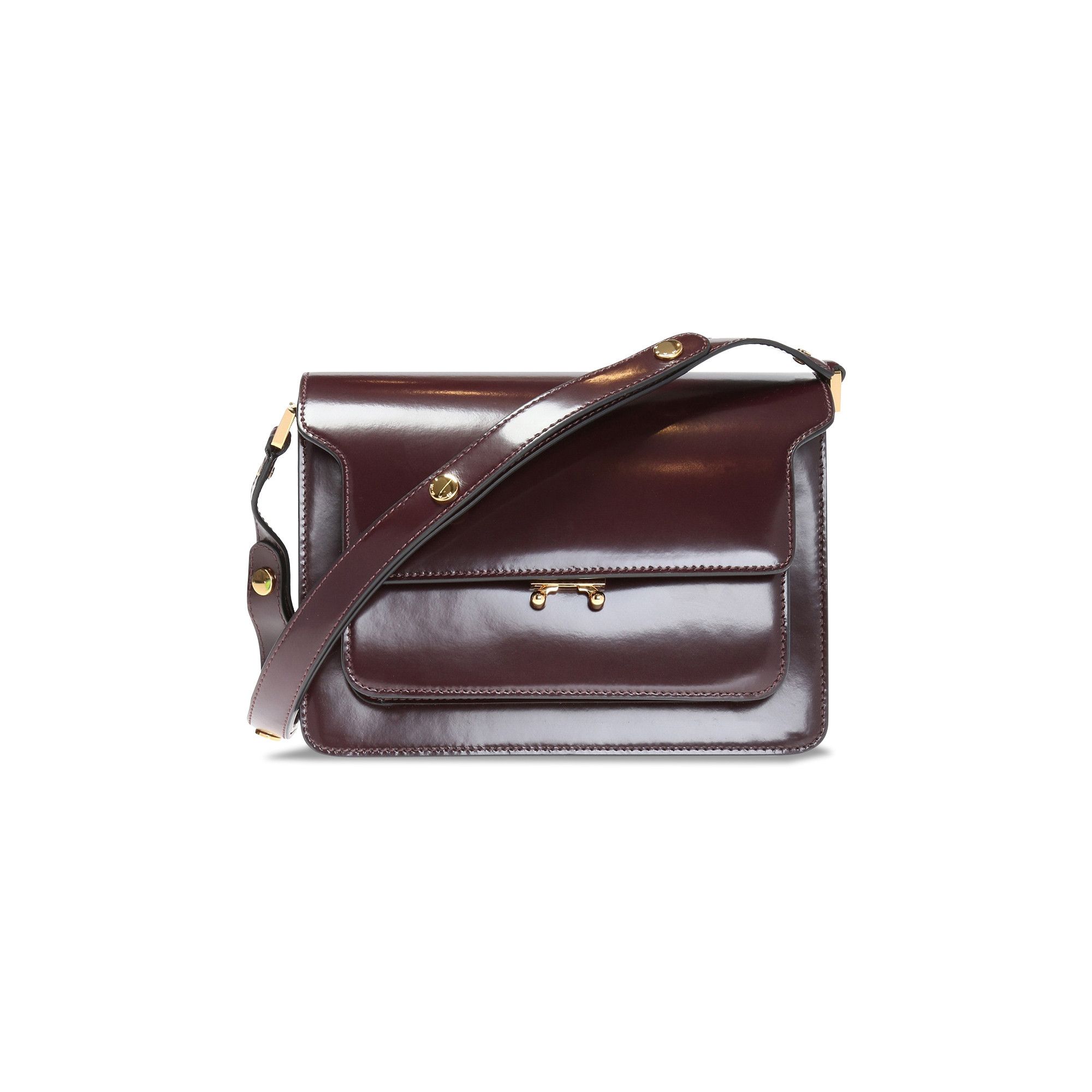 Marni burgundy trunk 2025