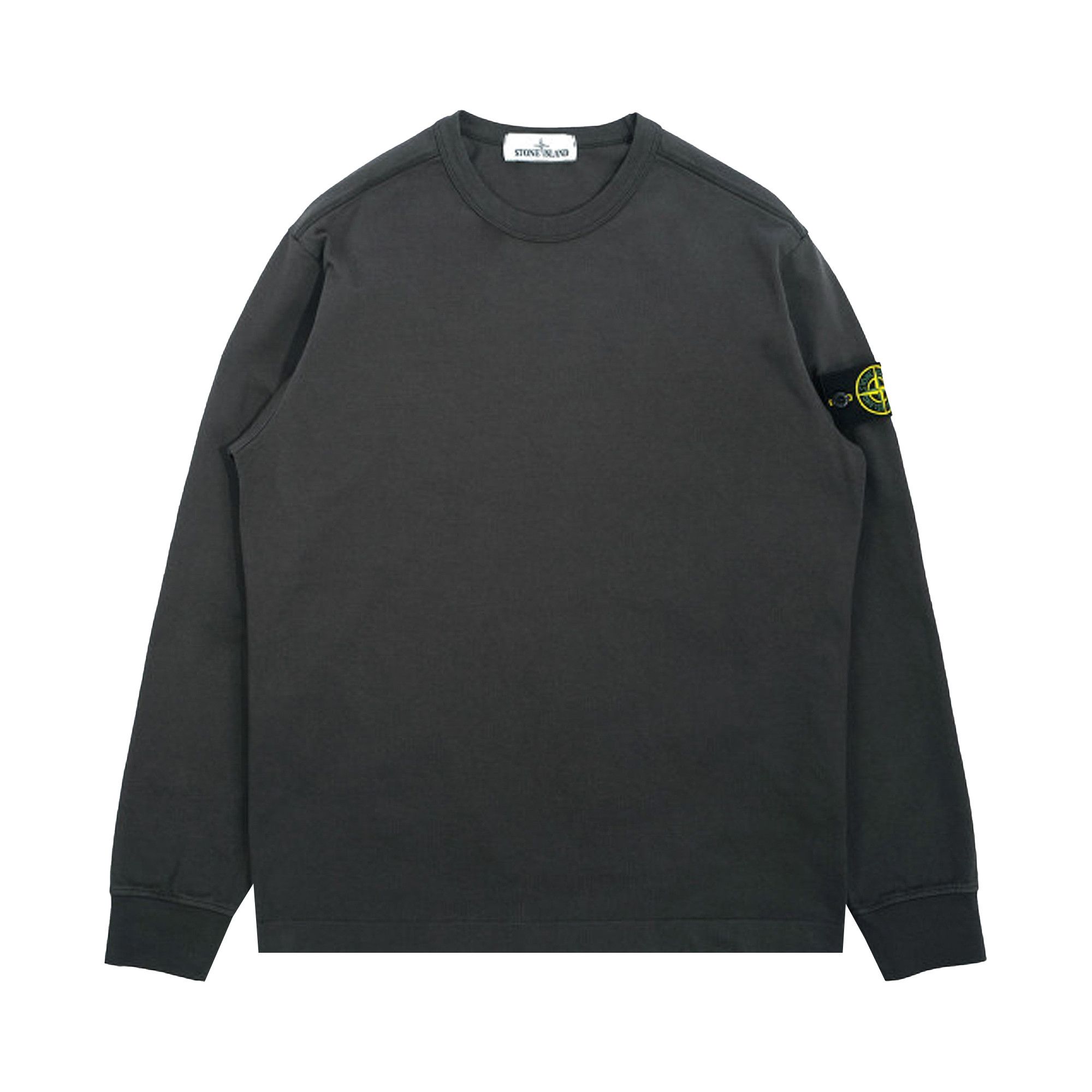 Stone island charcoal sweatshirt cheap