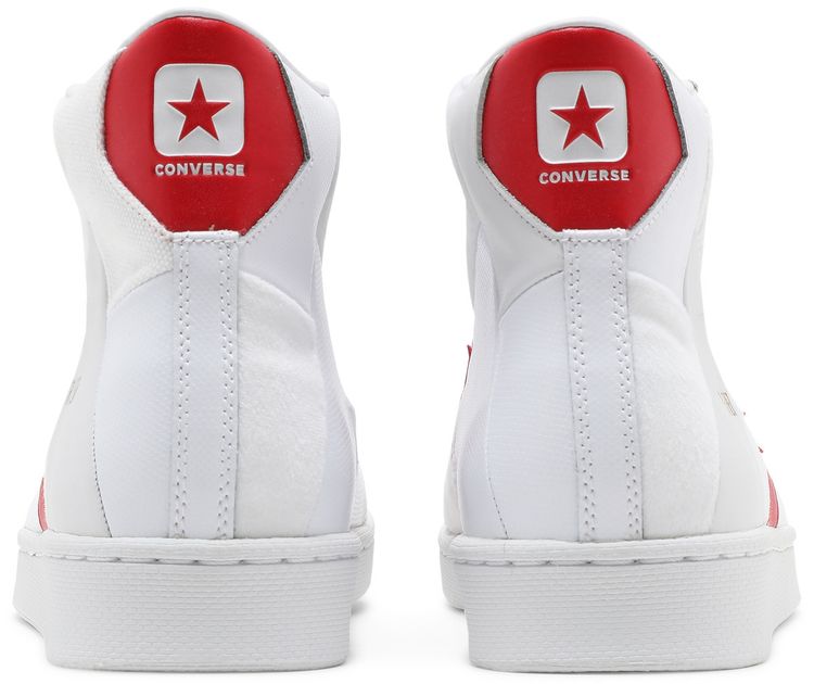 Converse Pro Leather High Summer Drip   White University Red