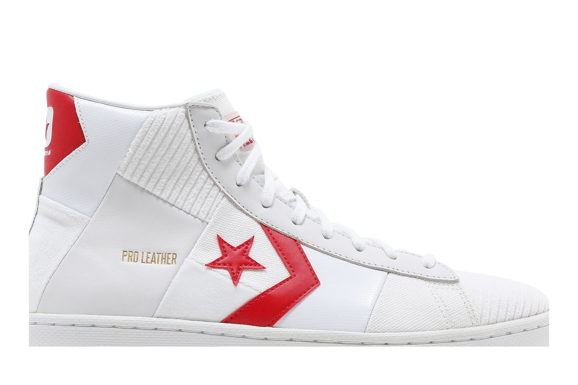 Converse pro leather white red new arrivals