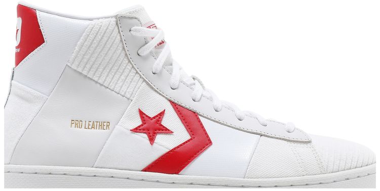Converse Pro Leather High Summer Drip   White University Red