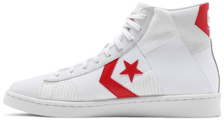 Converse Pro Leather High Summer Drip   White University Red