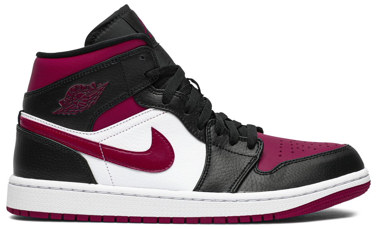 Buy Air Jordan 1 Mid 'Noble Red' 554724 066 GOAT
