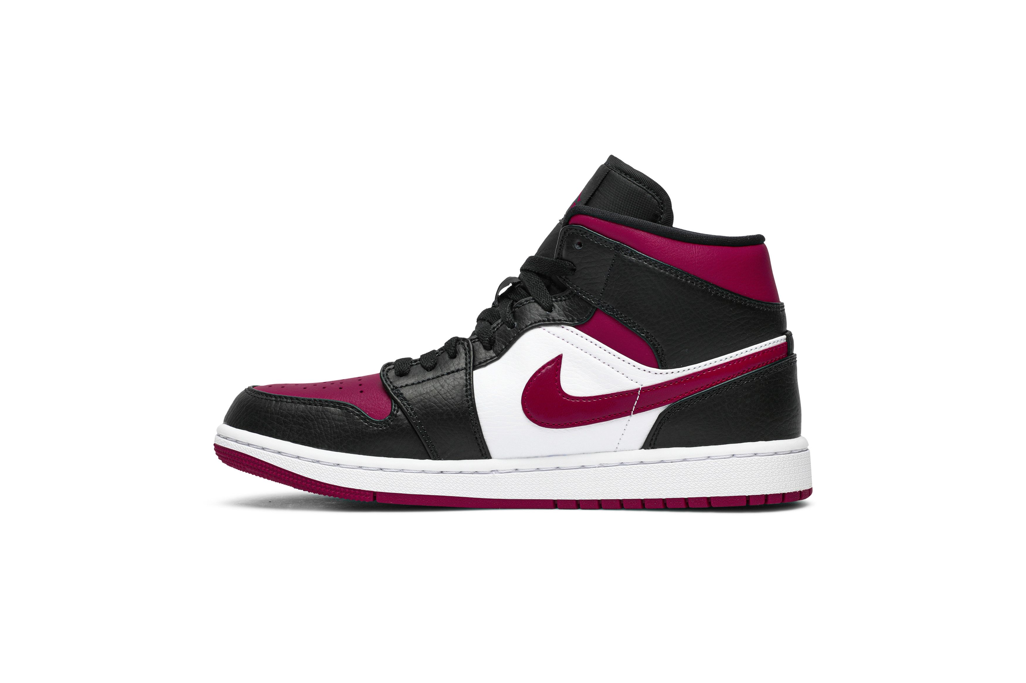 Buy Air Jordan 1 Mid 'Noble Red' - 554724 066 | GOAT