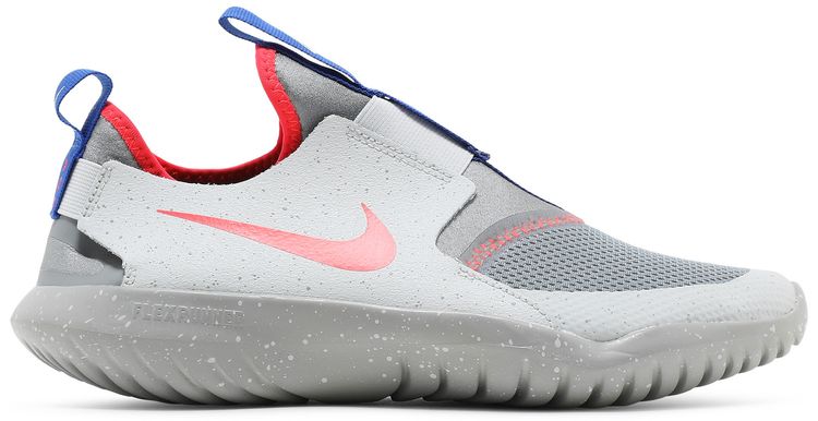Nike Flex Runner SE GS Particle Grey Bright Crimson