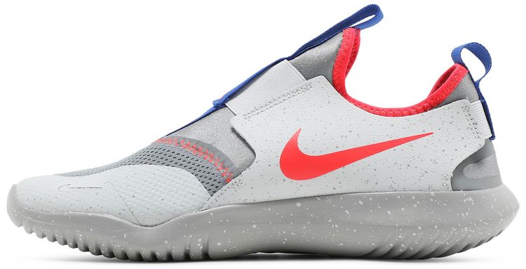 Nike Flex Runner SE GS Particle Grey Bright Crimson