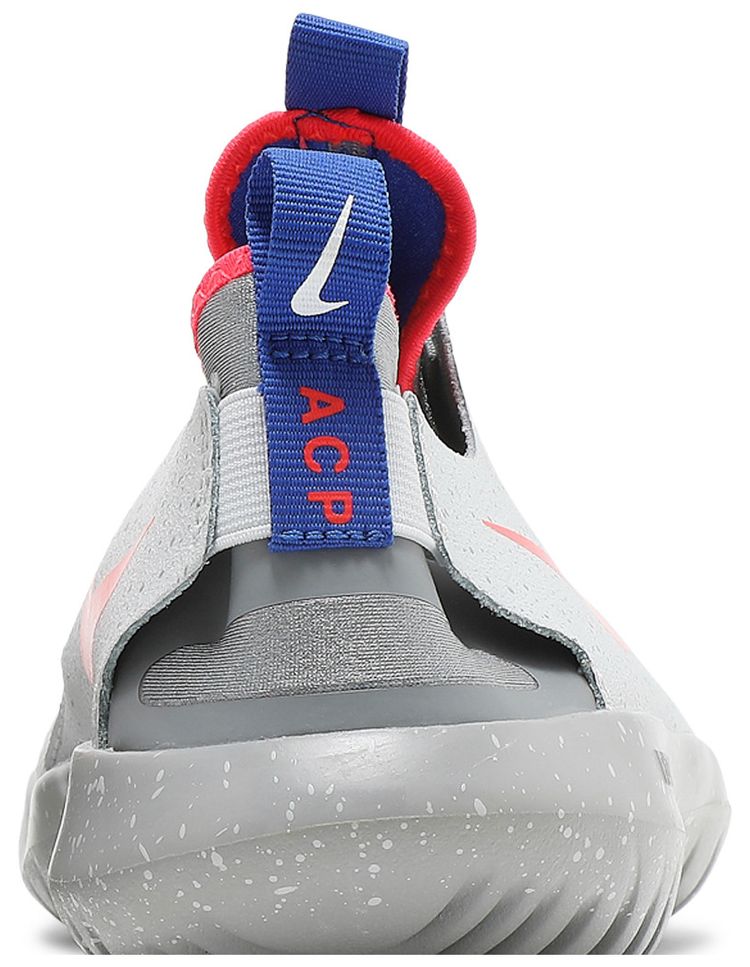 Nike Flex Runner SE GS Particle Grey Bright Crimson