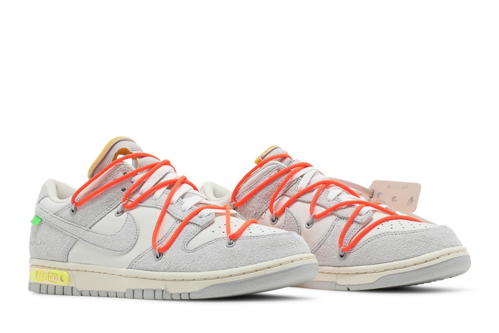 Nike Off-White x Dunk Low Lot 20 of 50 DJ0950-115 Men's Size