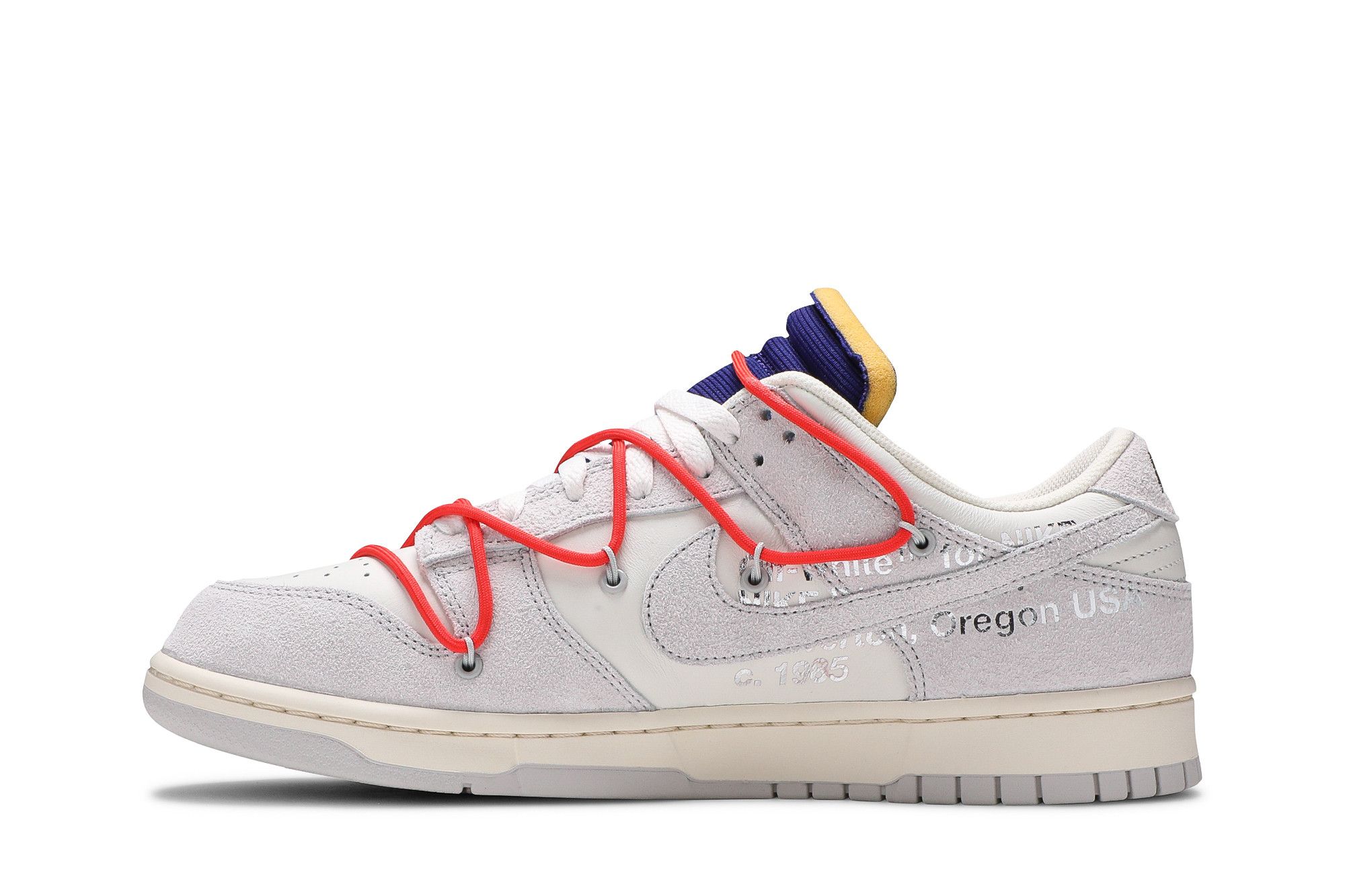 Buy Off-White x Dunk Low 'Lot 13 of 50' - DJ0950 110 | GOAT