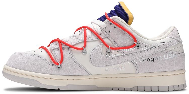 Off White x Nike Dunk Low Lot 13 of 50