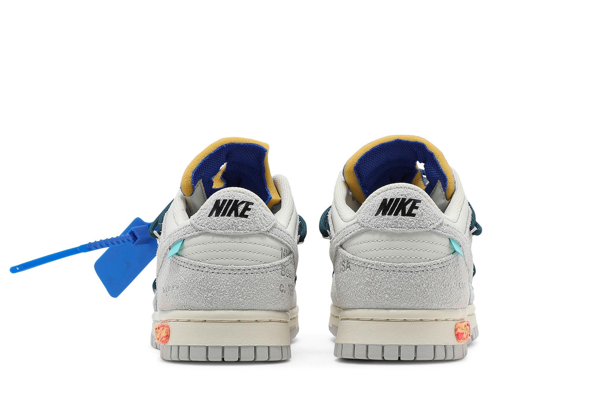 Size 10.0 Off-White x Dunk Low 'Lot 16 of 50'