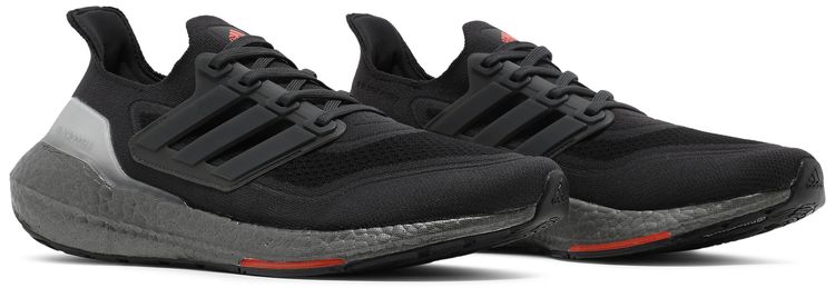 UltraBoost 21 Carbon Solar Red